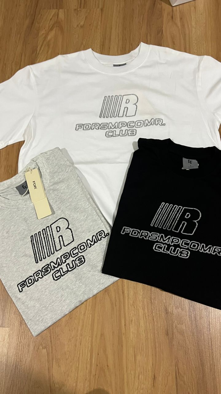 FDR Embroidery Oversized Tee