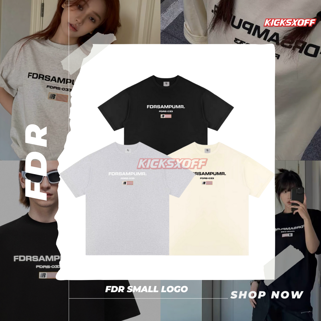 FDR Small Logo Oversized Tee