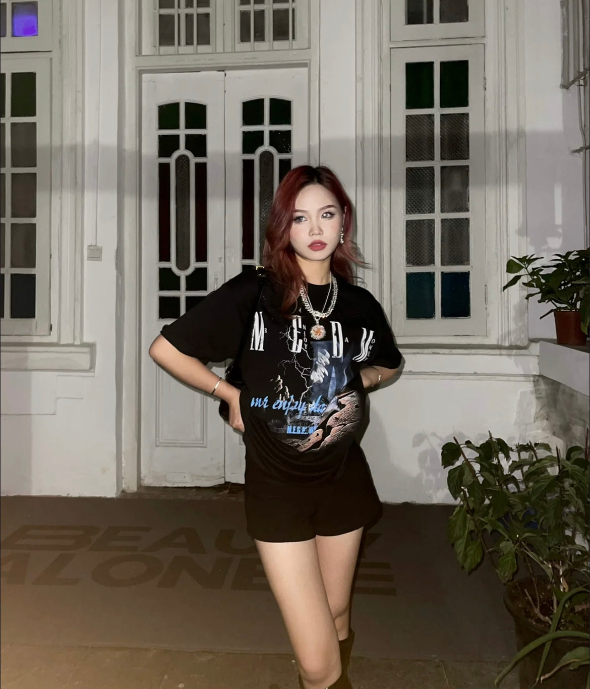 MEDM Lightning Graphic Tee