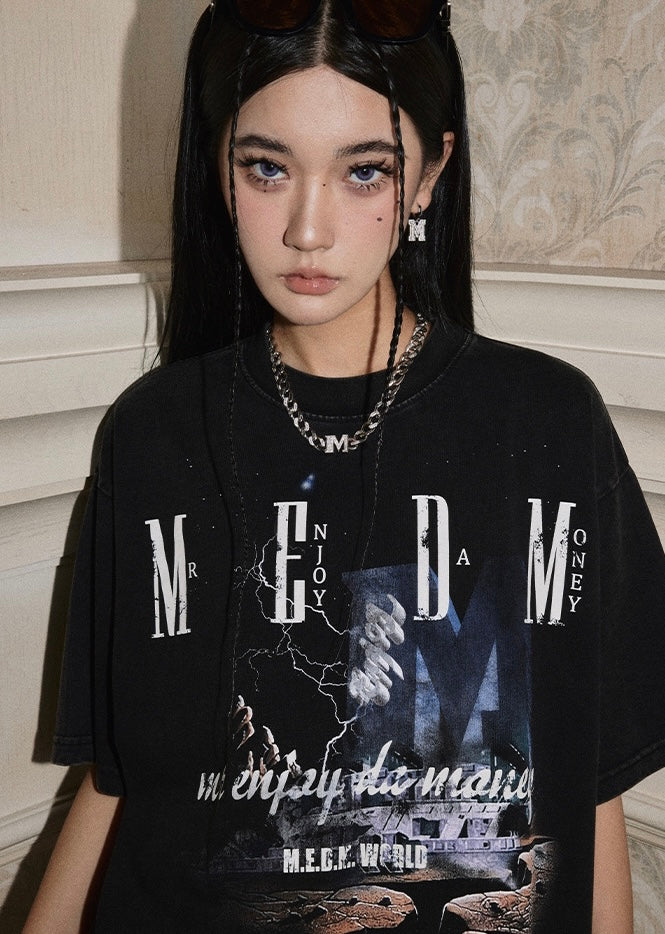 MEDM Lightning Graphic Tee