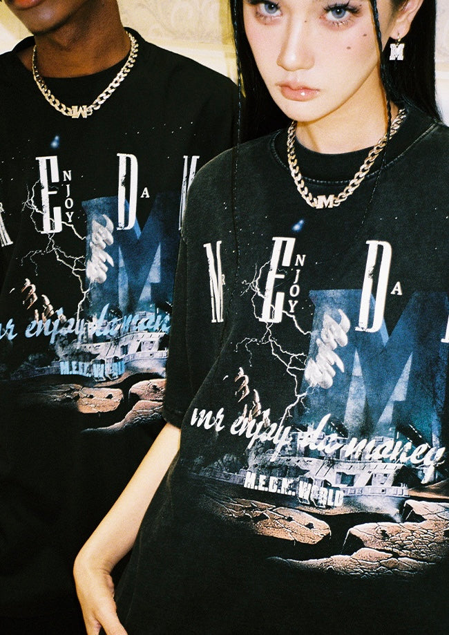 MEDM Lightning Graphic Tee