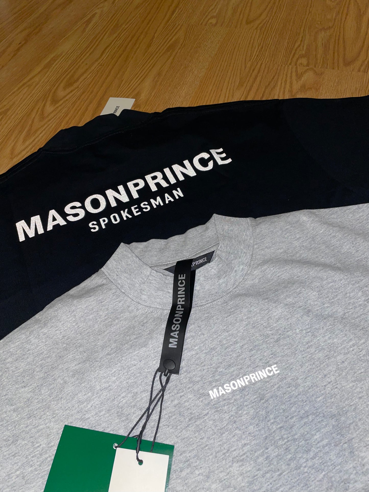 Masonprince 3M Reflective Small Logo Oversized Tee
