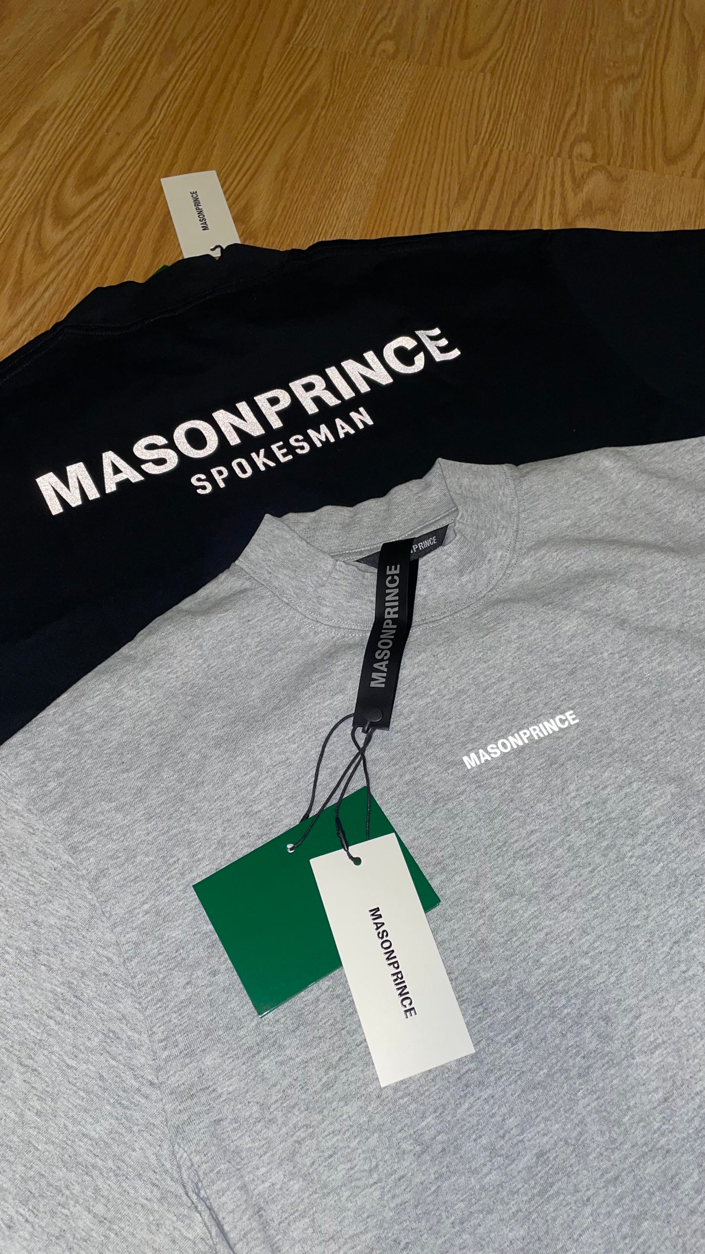 Masonprince 3M Reflective Small Logo Oversized Tee