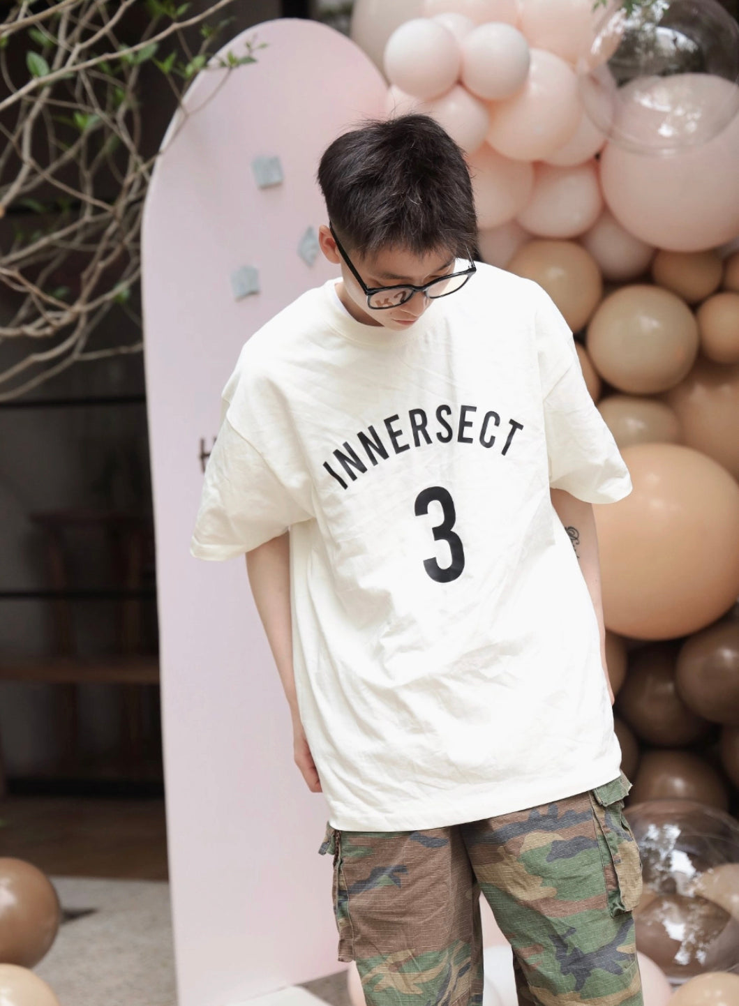 Innersect Bonded 3 Logo Oversized Tee