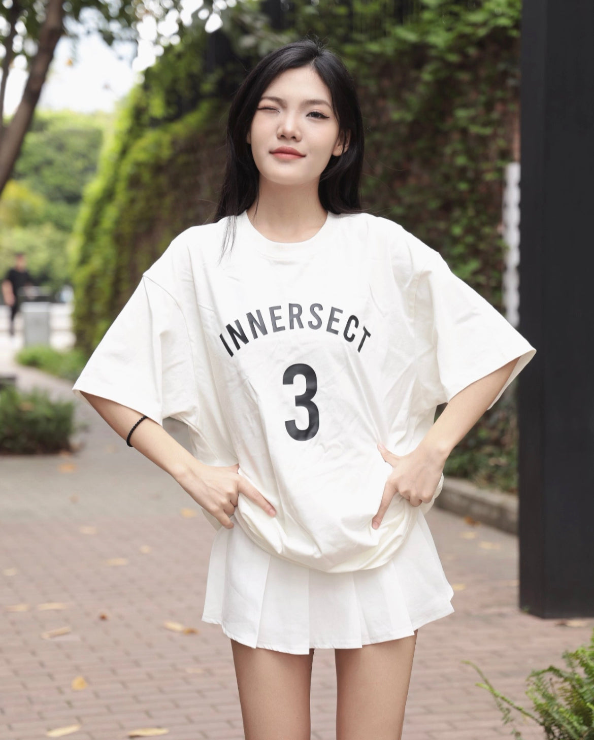 Innersect Bonded 3 Logo Oversized Tee