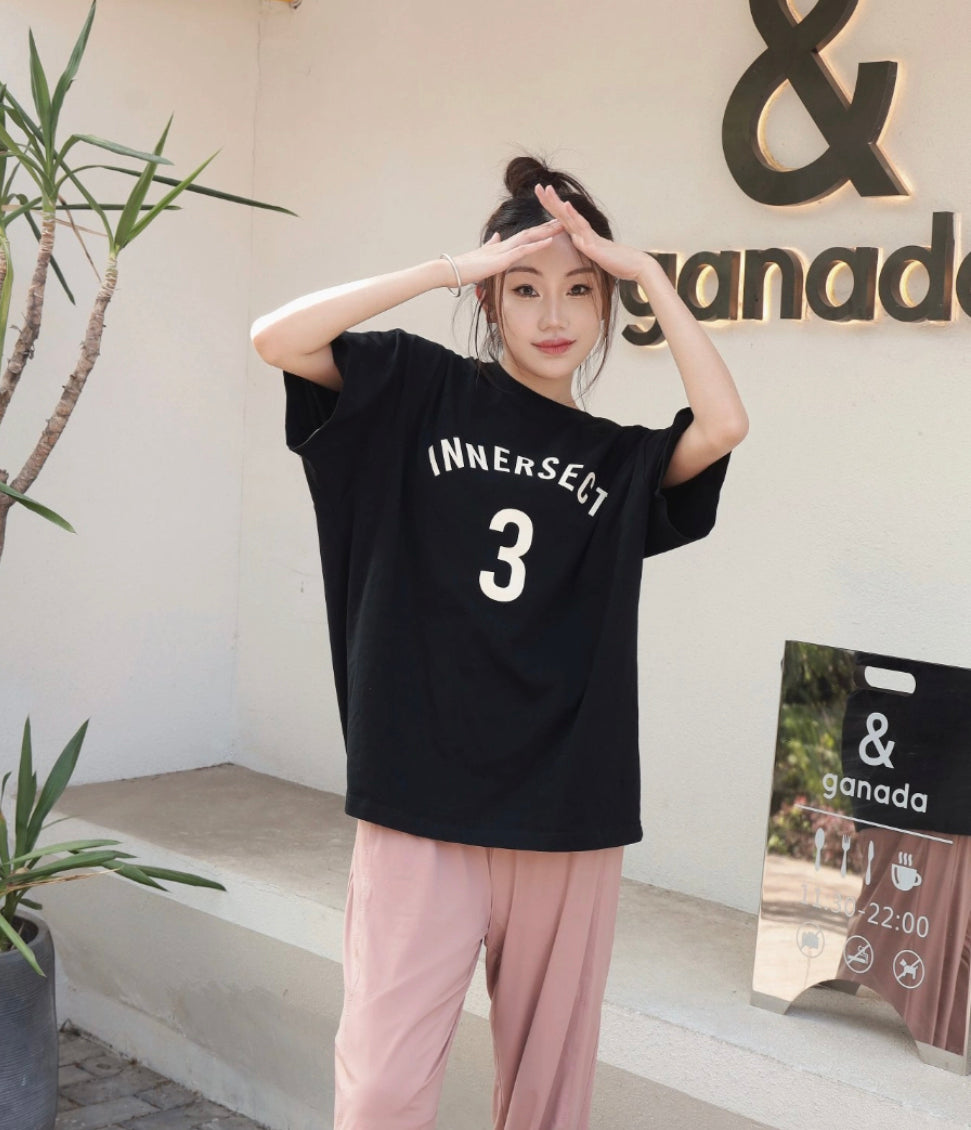 Innersect Bonded 3 Logo Oversized Tee