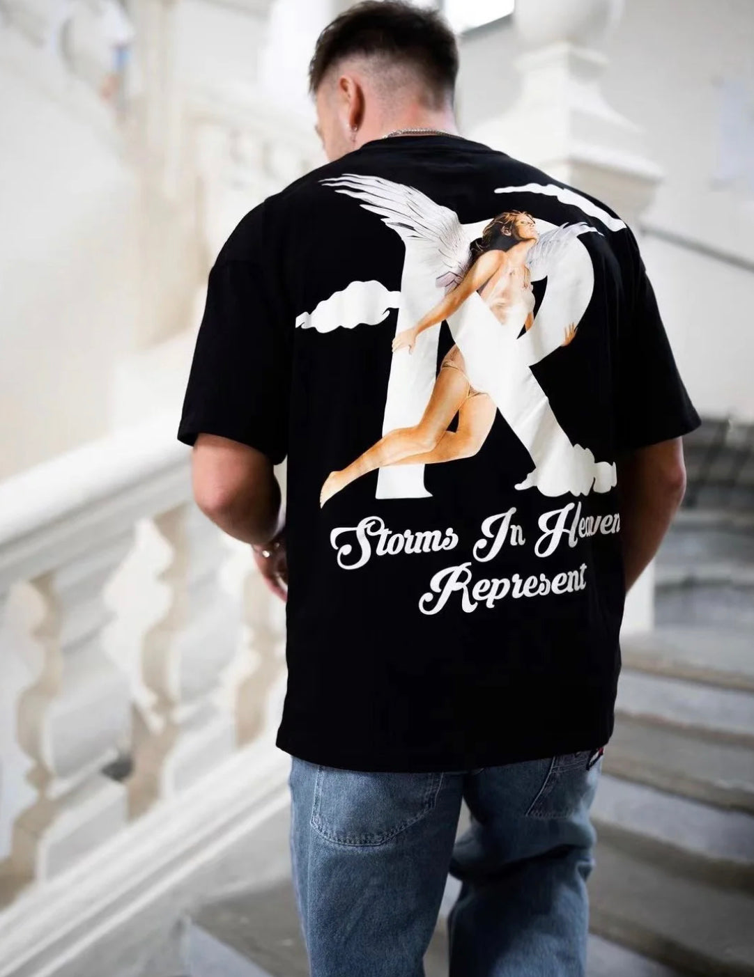 Represent Storms In Heaven Oversized Tee
