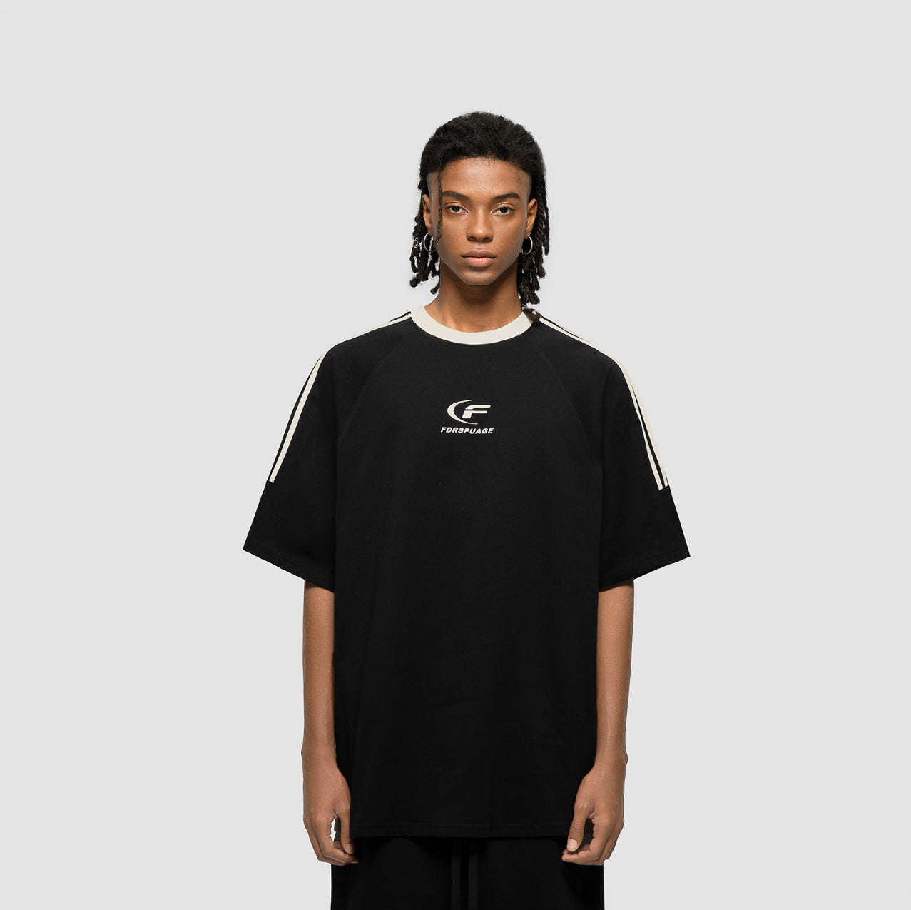 FDR 3 Stripes Oversized Tee