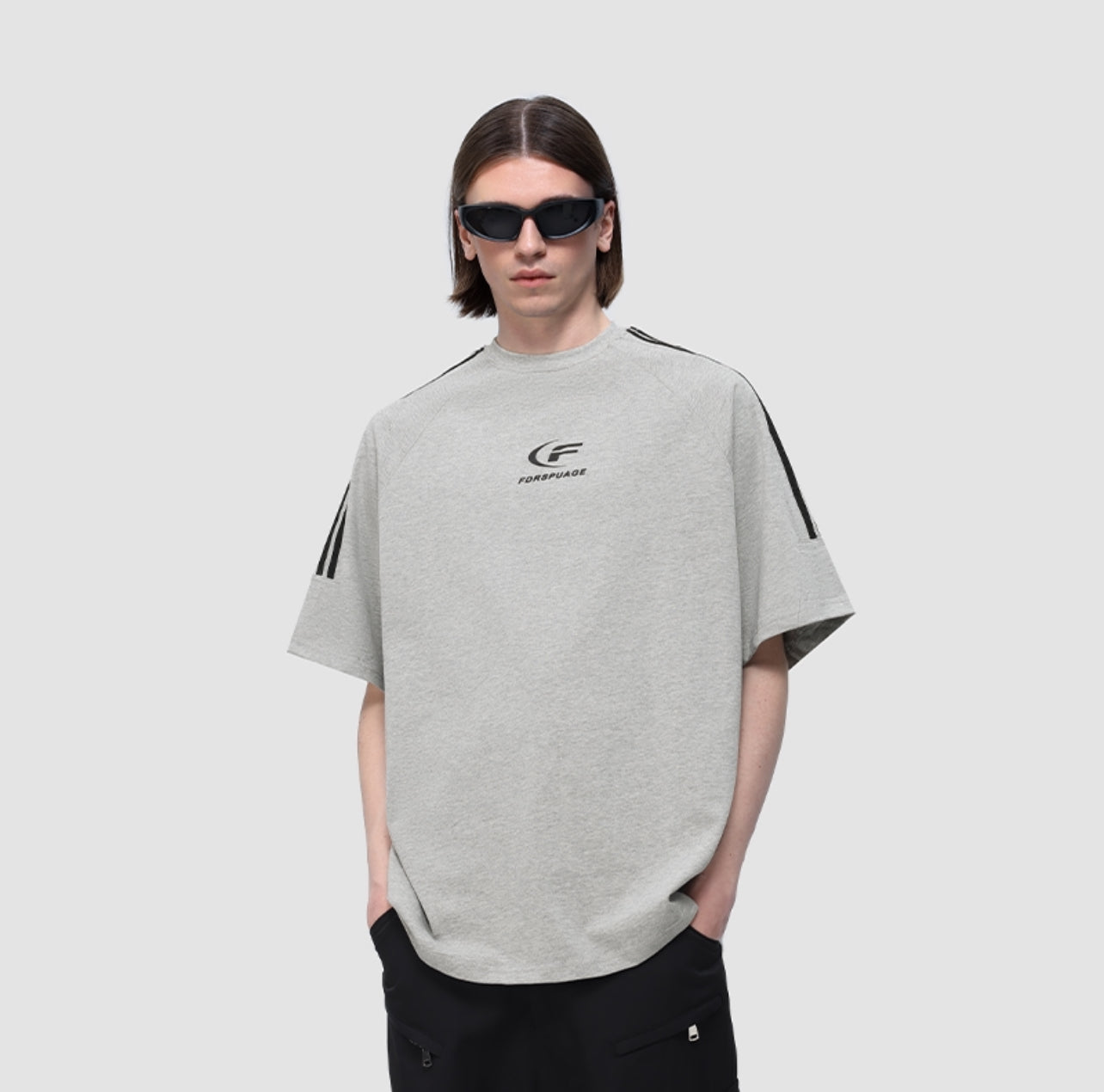 FDR 3 Stripes Oversized Tee