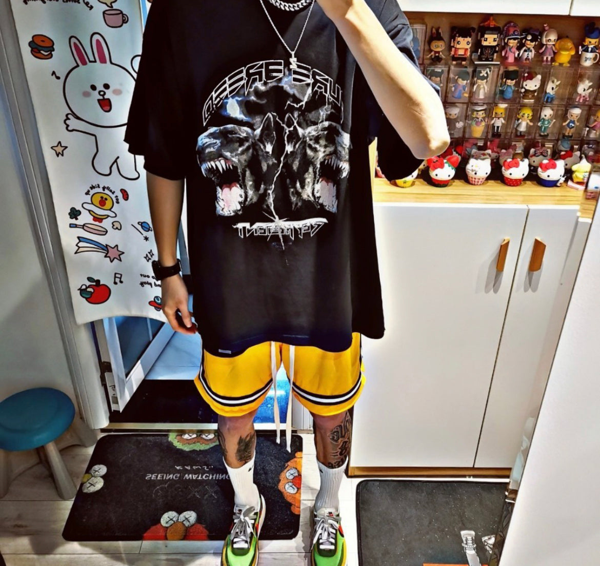 Represent Graphic Print Collection Oversized Tee