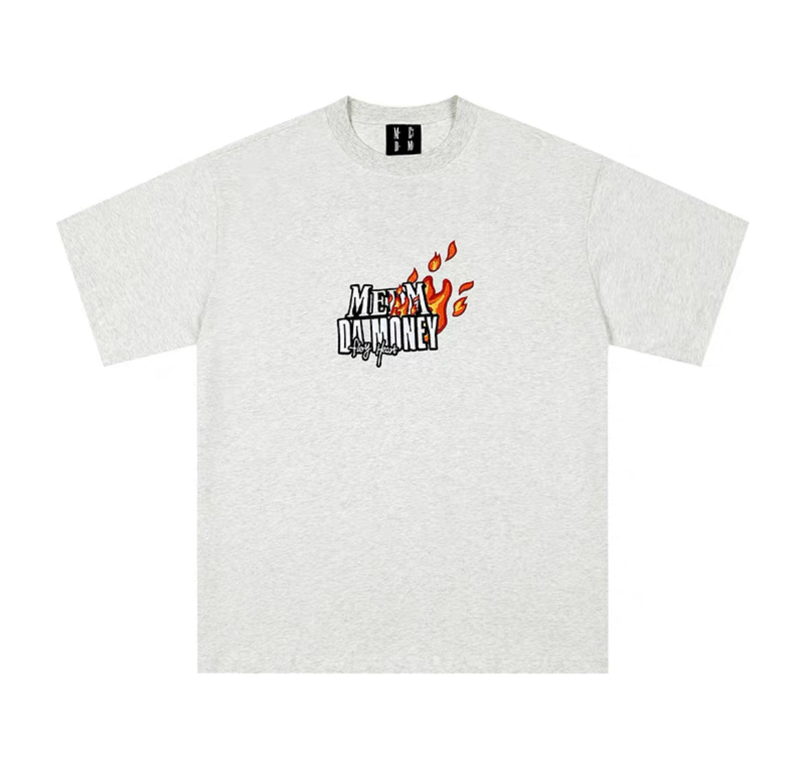 MEDM Embroidery Small World Oversized Tee Hype/Fashion/Streetwear/Couple/Unisex T-Shirt