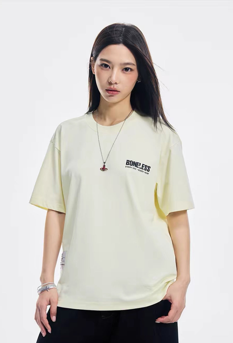 *NEW ARRIVAL* Boneless SS25 OBJ Logo Oversized Tee Hype/Fashion/Streetwear/Couple/Unisex T-Shirt