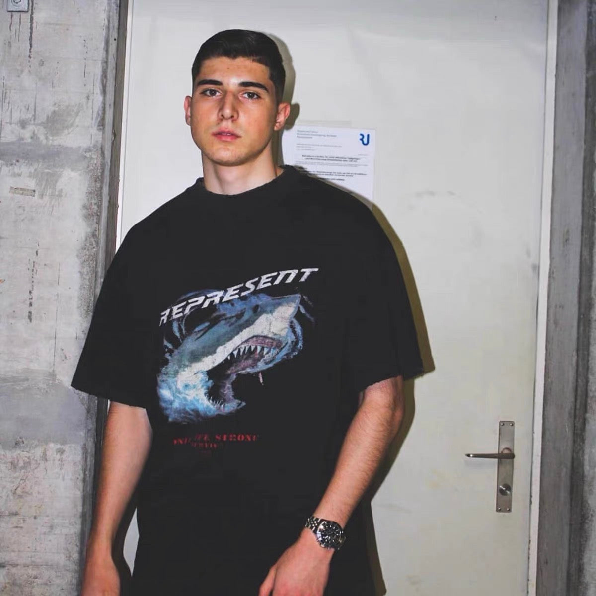 Represent Graphic Print Collection Oversized Tee