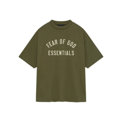 FOG Essentials FW24 new release tee front olive