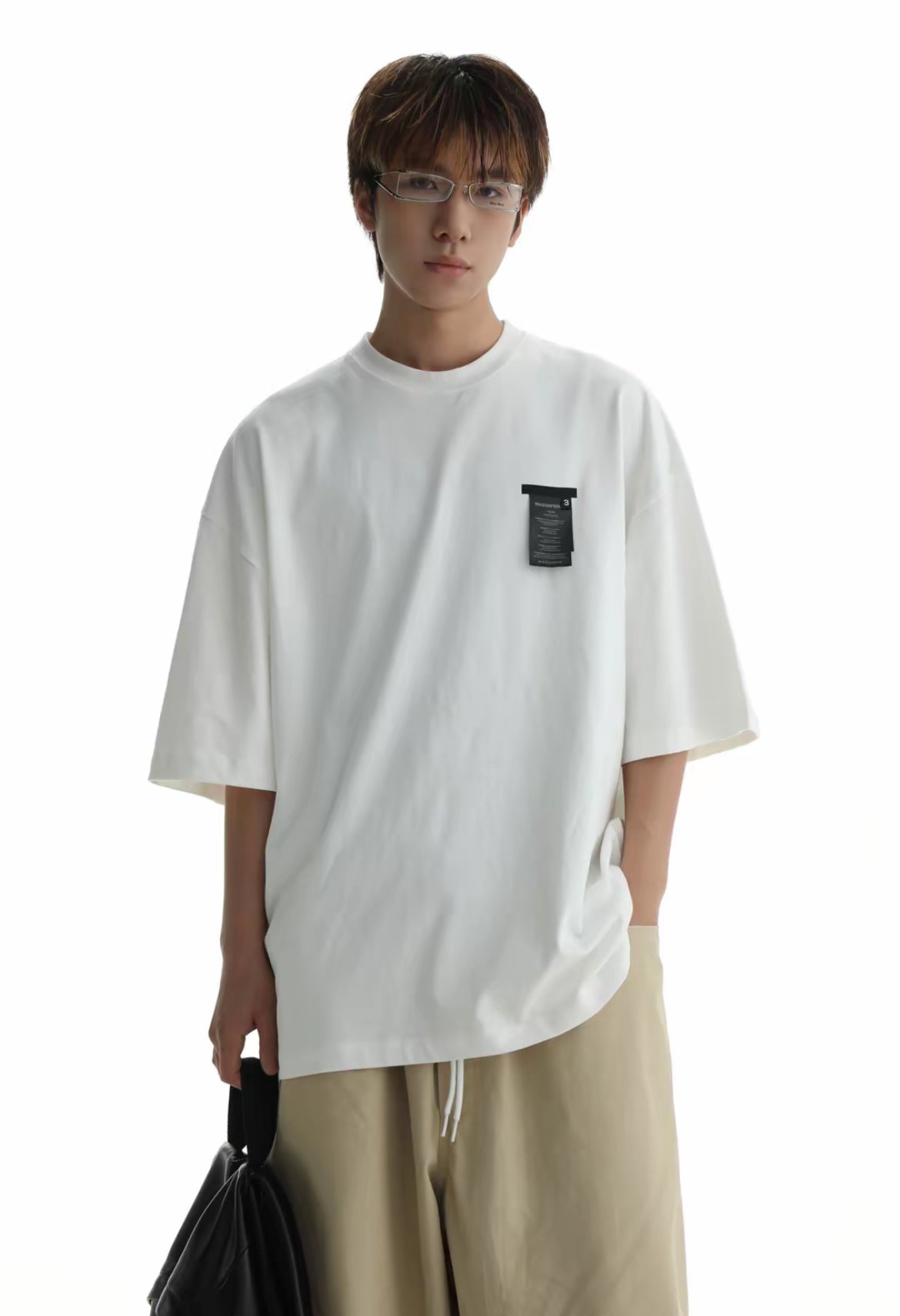 Masonprince Washtag Logo Oversized Tee Hype/Fashion/Streetwear/Couple/Unisex T-Shirt mason prince