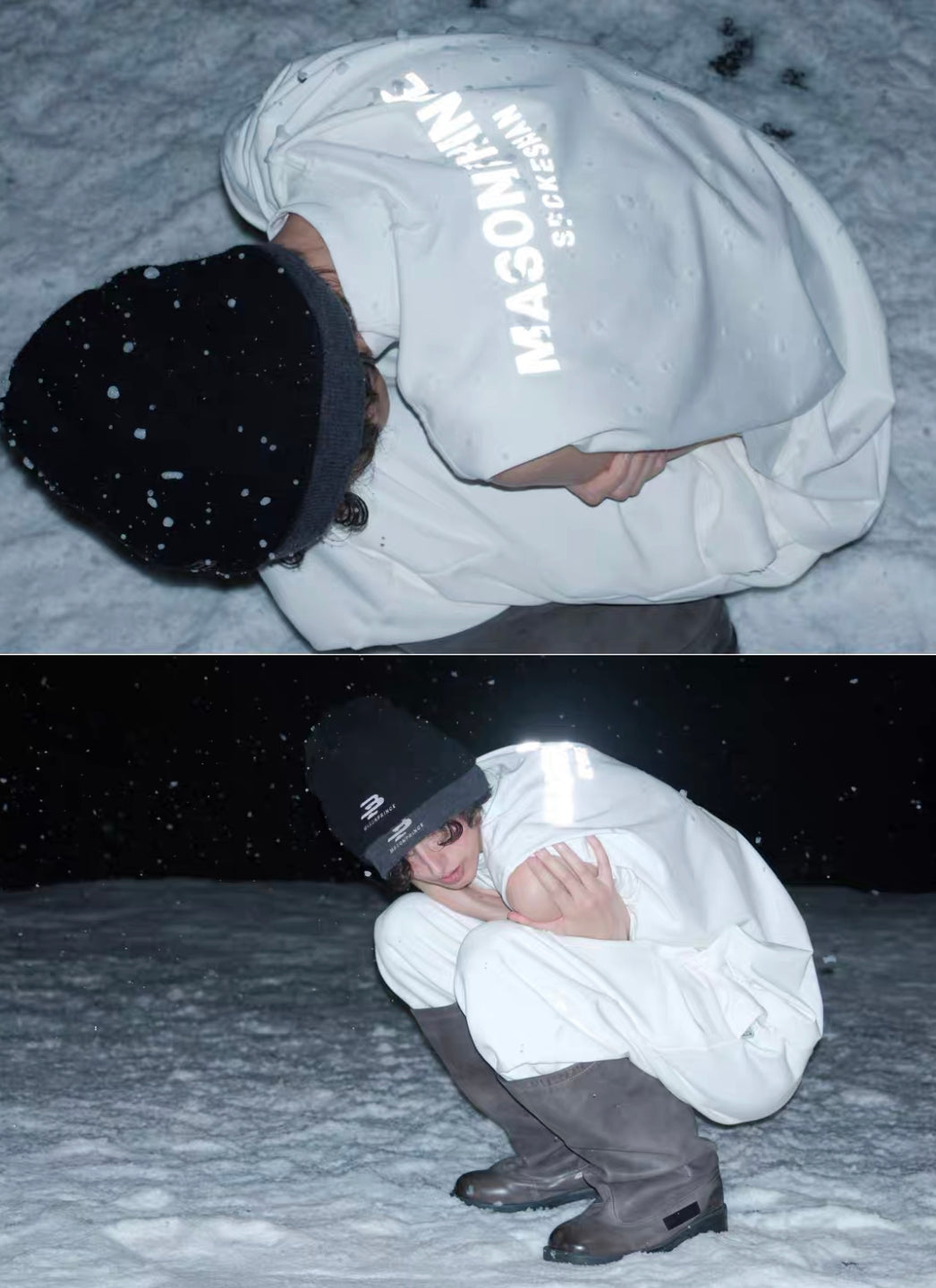 Masonprince 3M Reflective Small Logo Oversized Tee