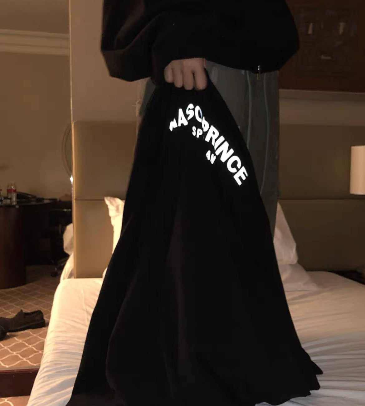Masonprince 3M Reflective Small Logo Oversized Tee