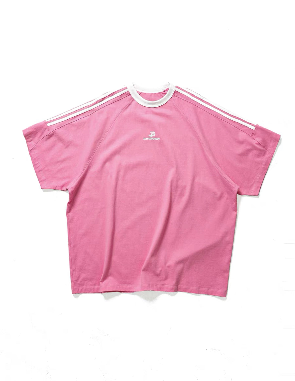 Masonprince 3 Stripes Logo Oversized Tee