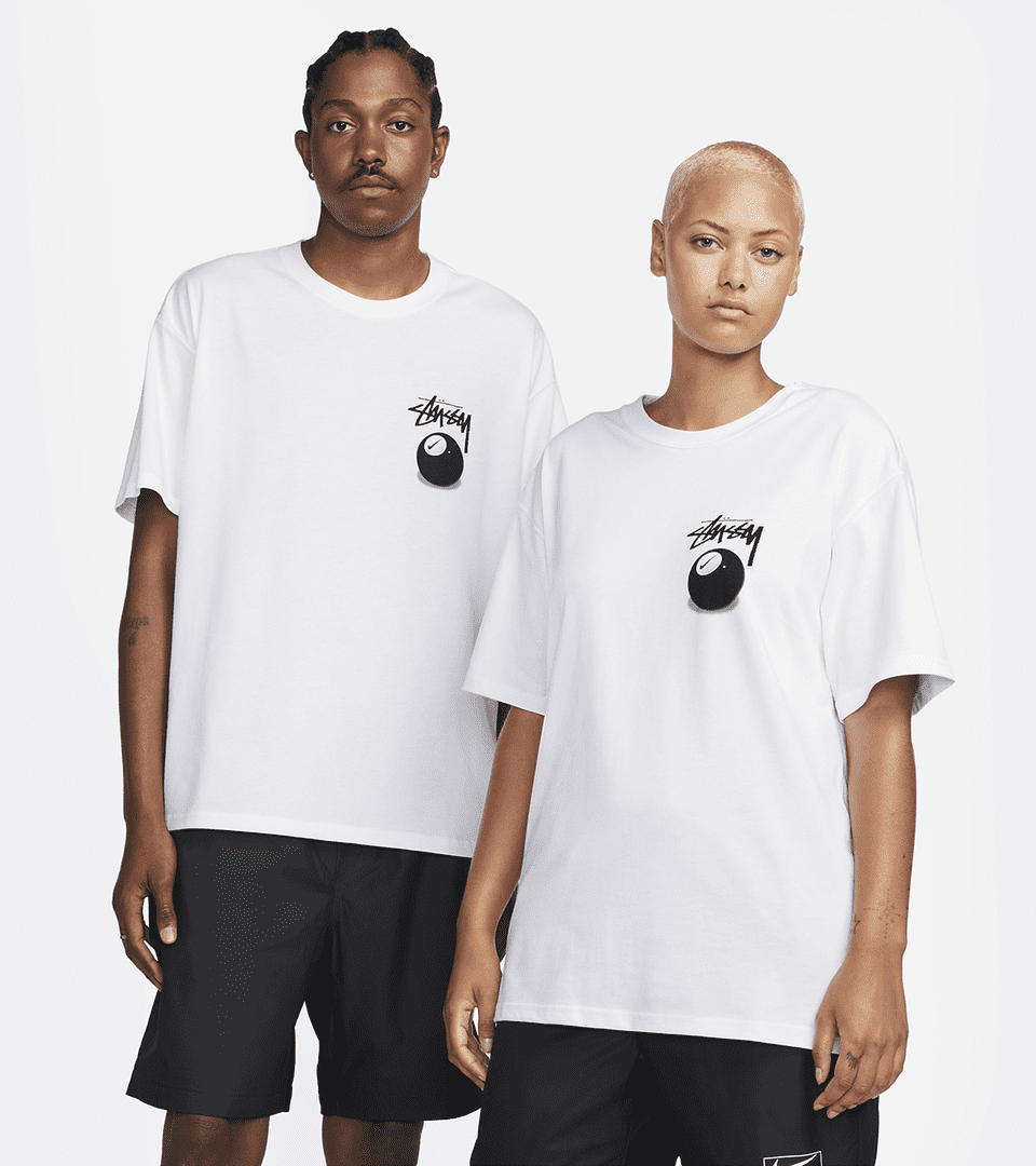 Nike x Stussy 8 Ball T-Shirt White