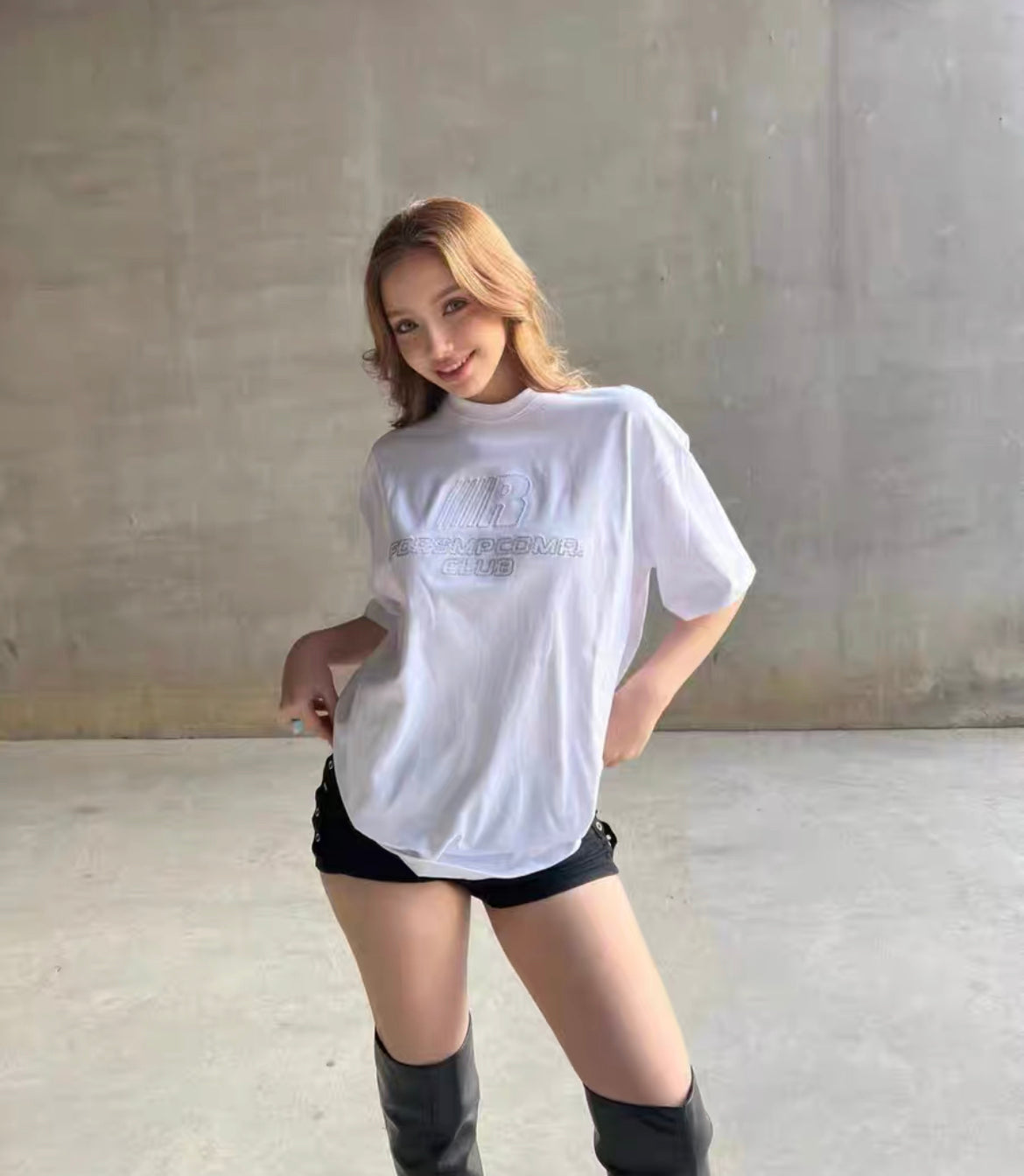 FDR Embroidery Oversized Tee
