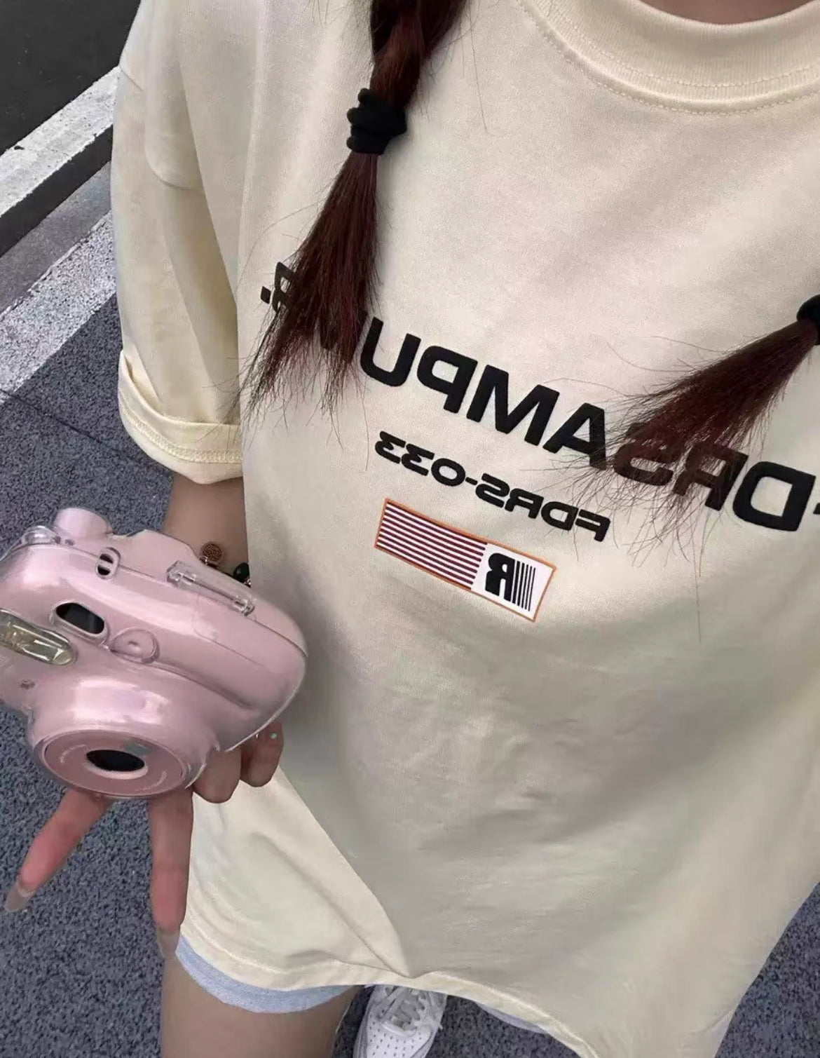 FDR Small Logo Oversized Tee