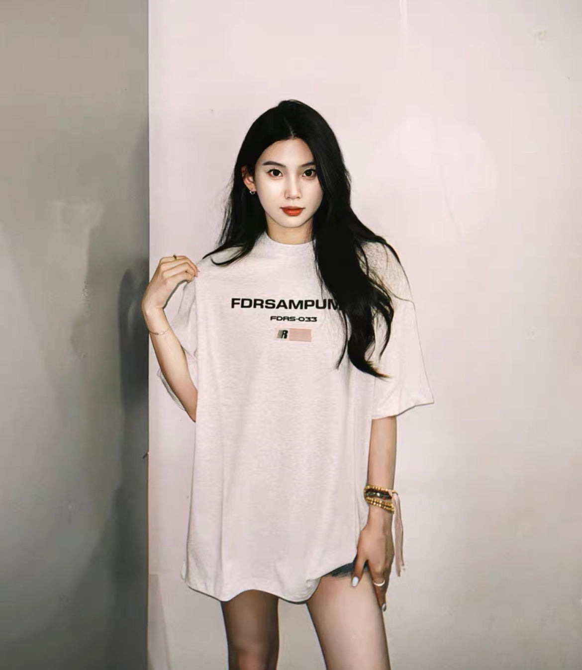 FDR Small Logo Oversized Tee