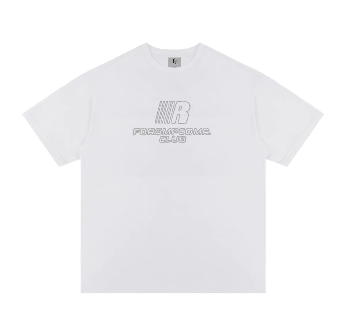 FDR Embroidery Oversized Tee