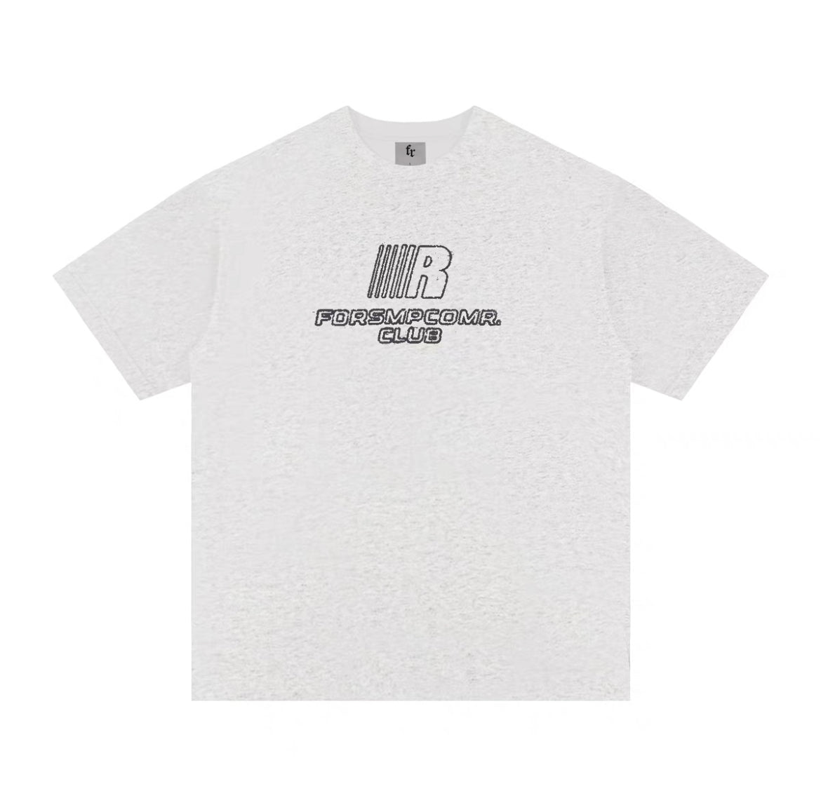 FDR Embroidery Oversized Tee