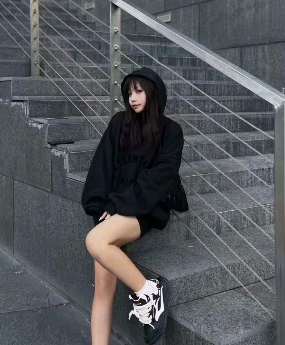 Essentials SS23 Bonded Logo Hoodie