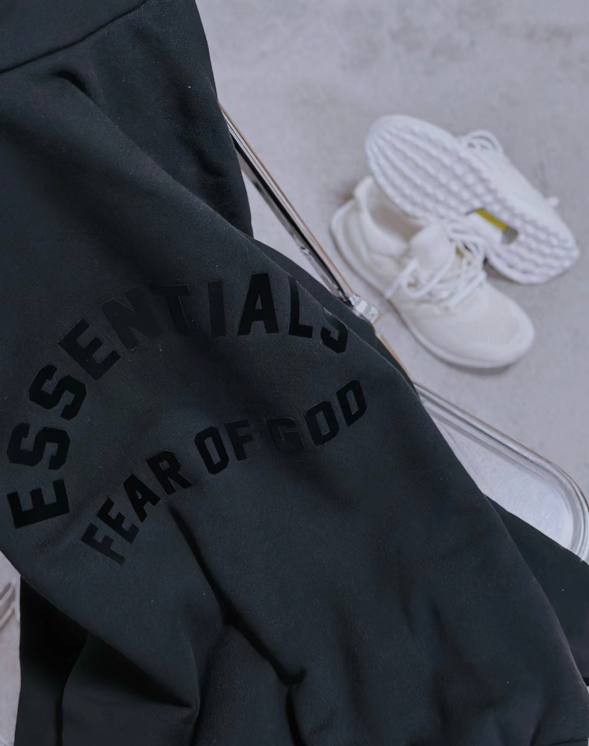 Essentials SS23 Bonded Logo Hoodie