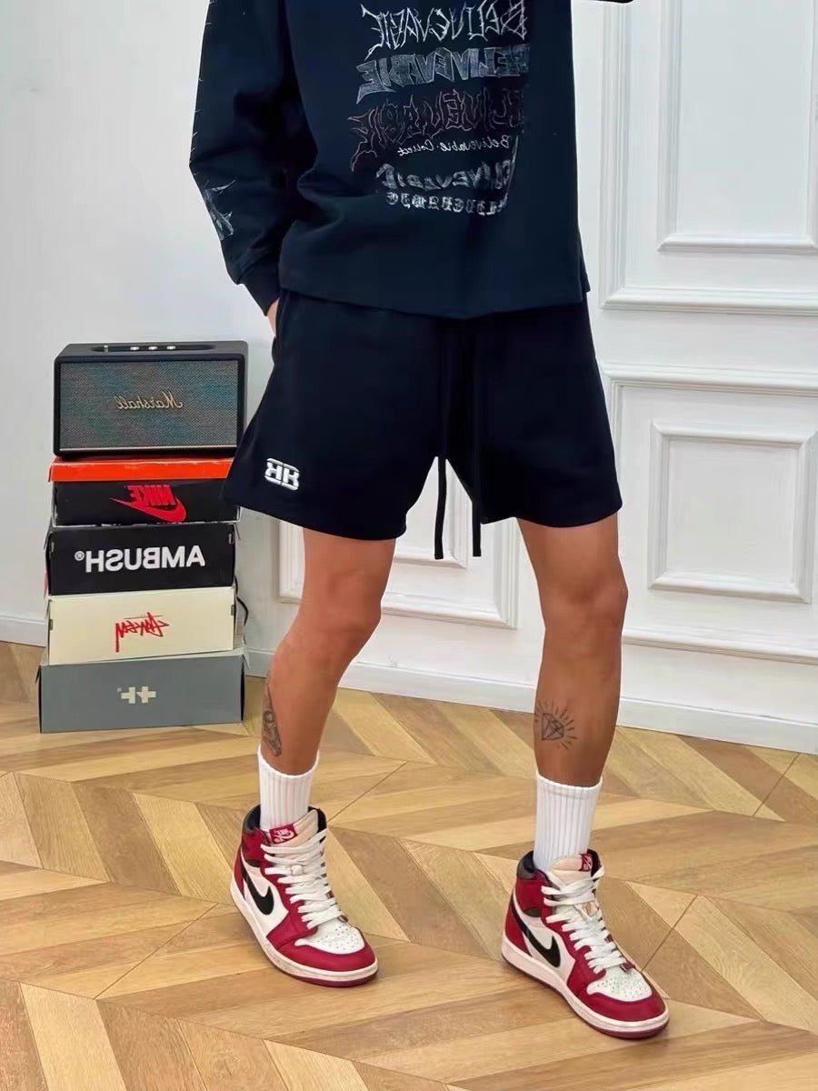 B Logo Shorts