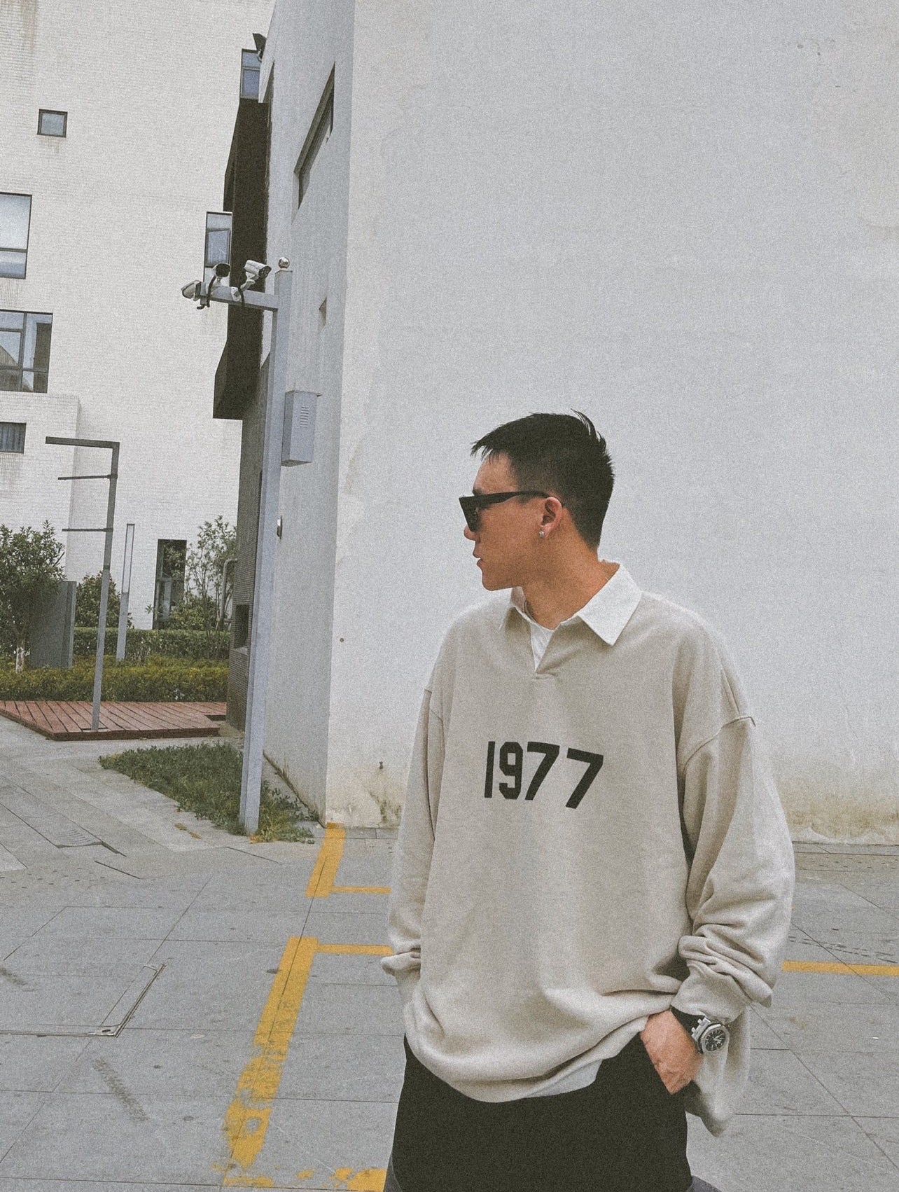 Essentials 1977 Polo Long Sleeve