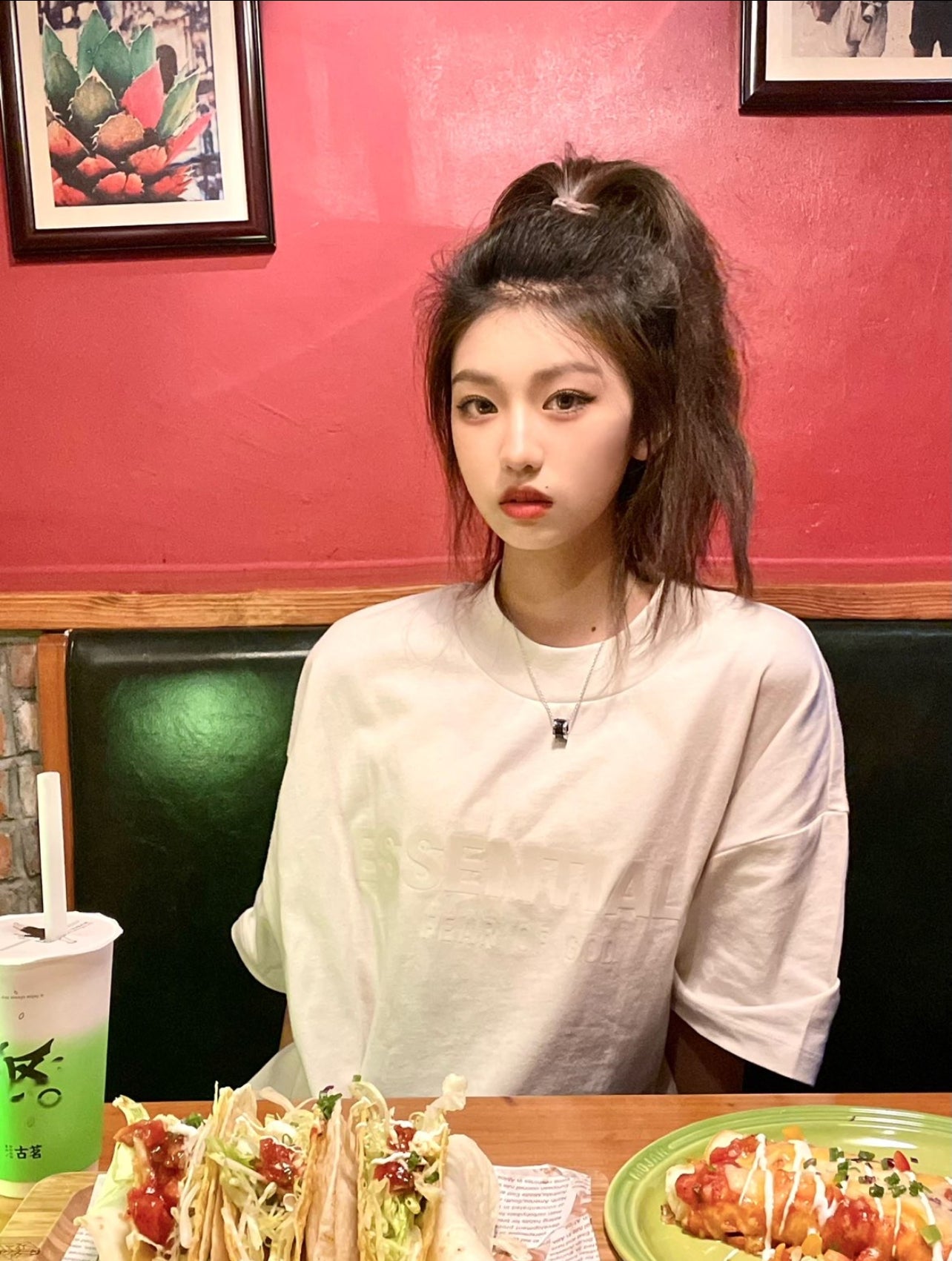 Essentials FW21 Innersect Front Logo Tee