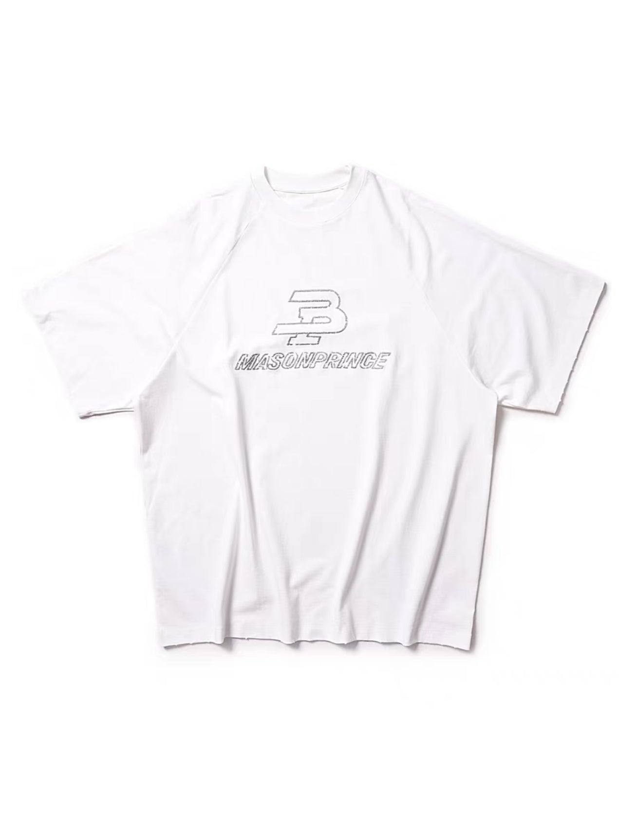 Masonprince Vintage Embroidery Oversized Tee