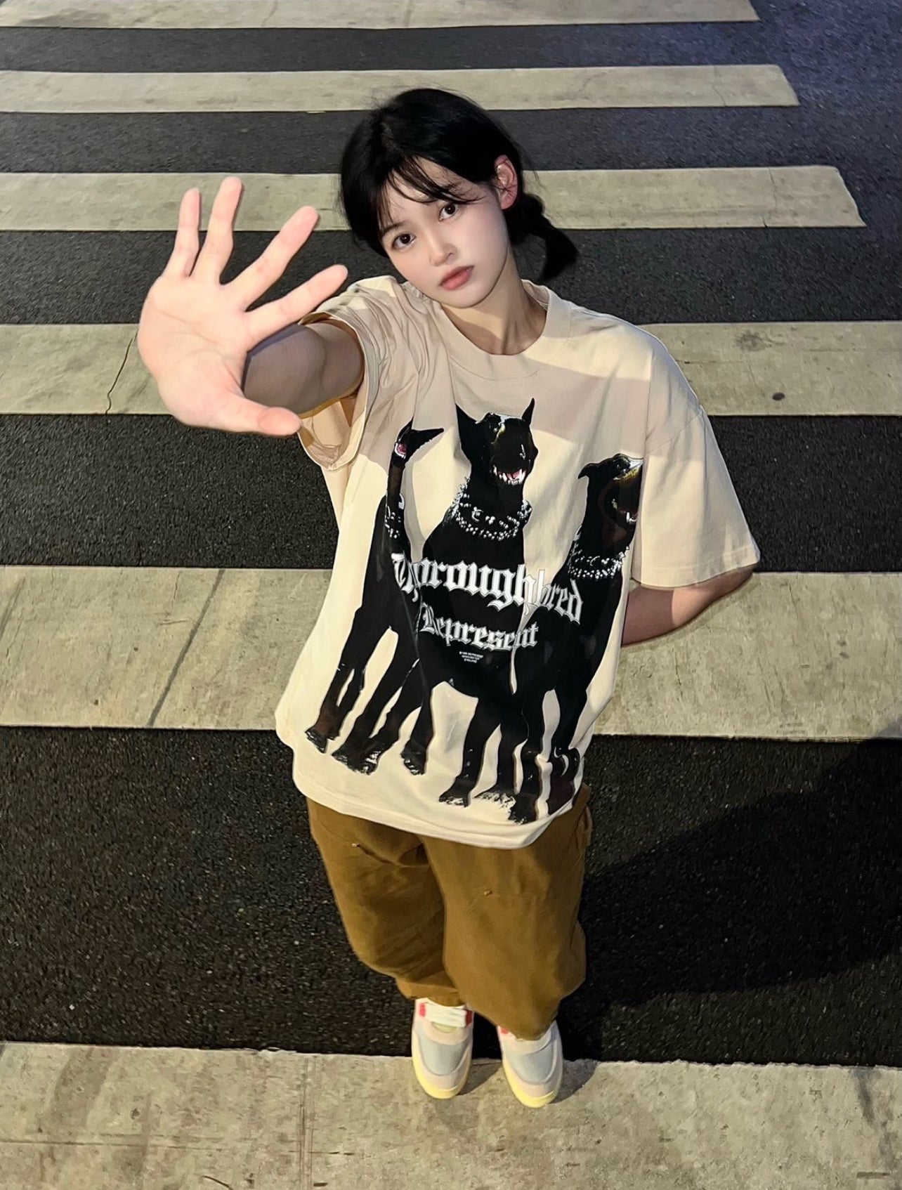 Represent Graphic Print Collection Oversized Tee
