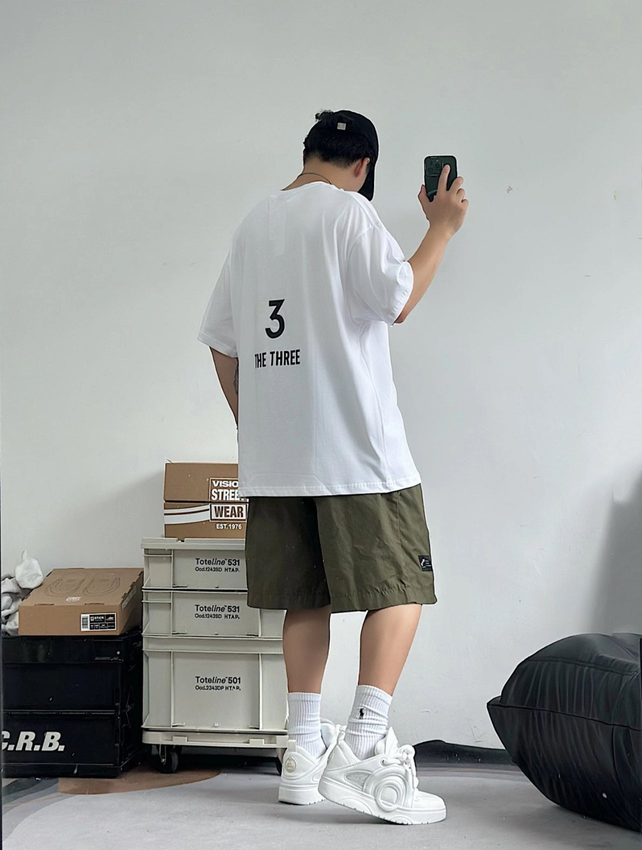 Innersect Back The Three Oversized Tee