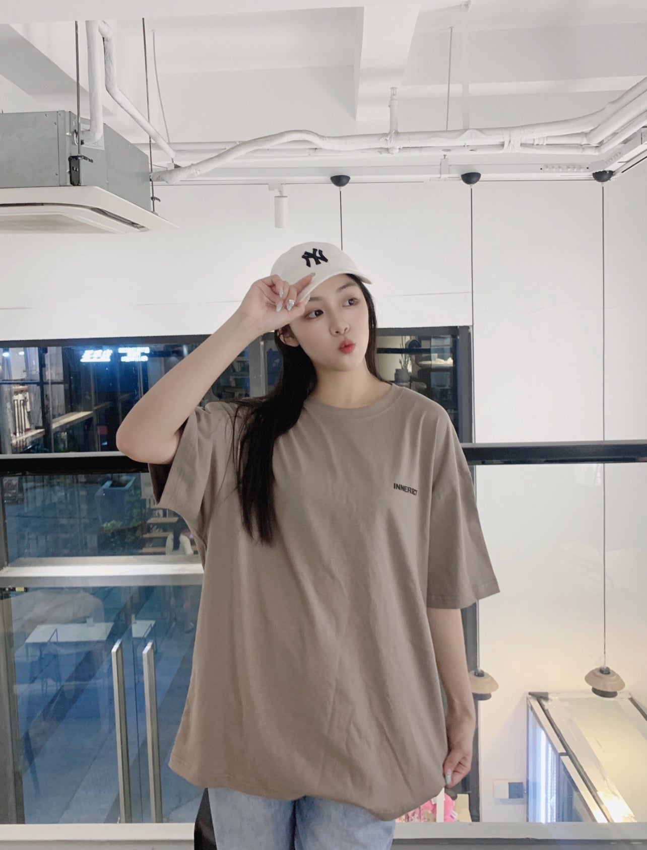 Innersect Back The Three Oversized Tee