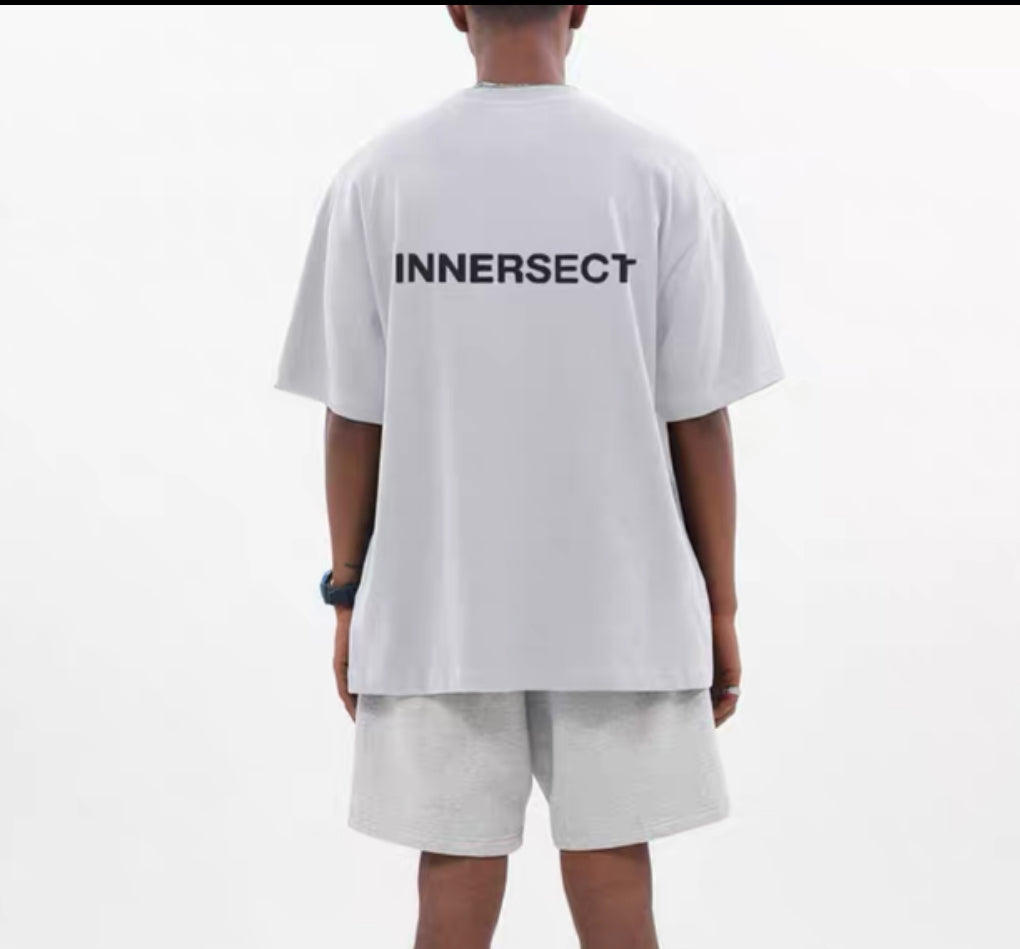 Innersect Basic Small Wording Logo Oversized Tee