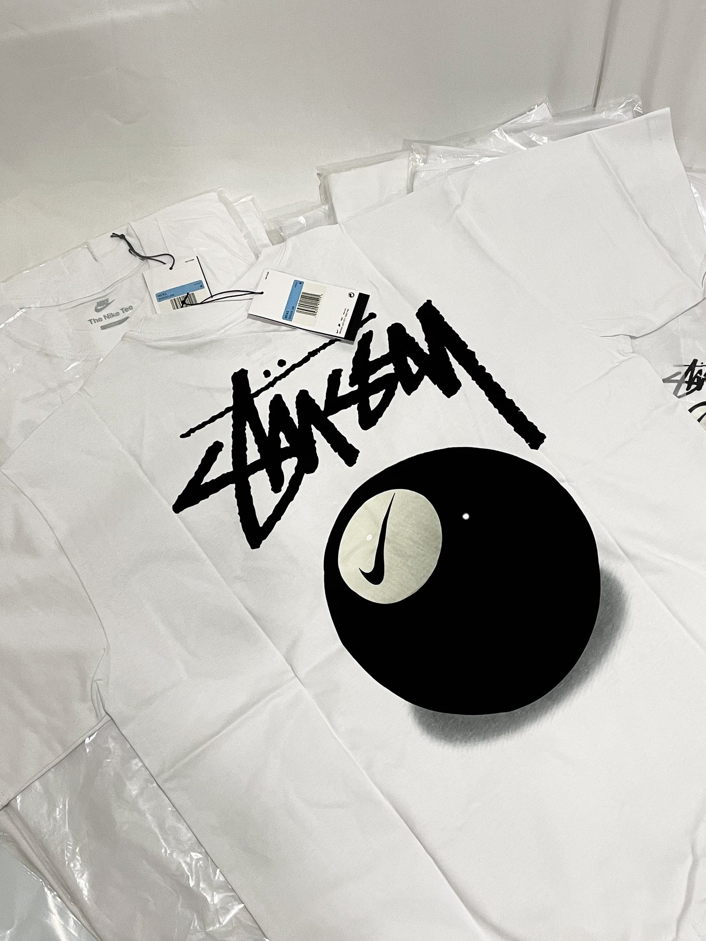 Nike x Stussy 8 Ball T-Shirt White