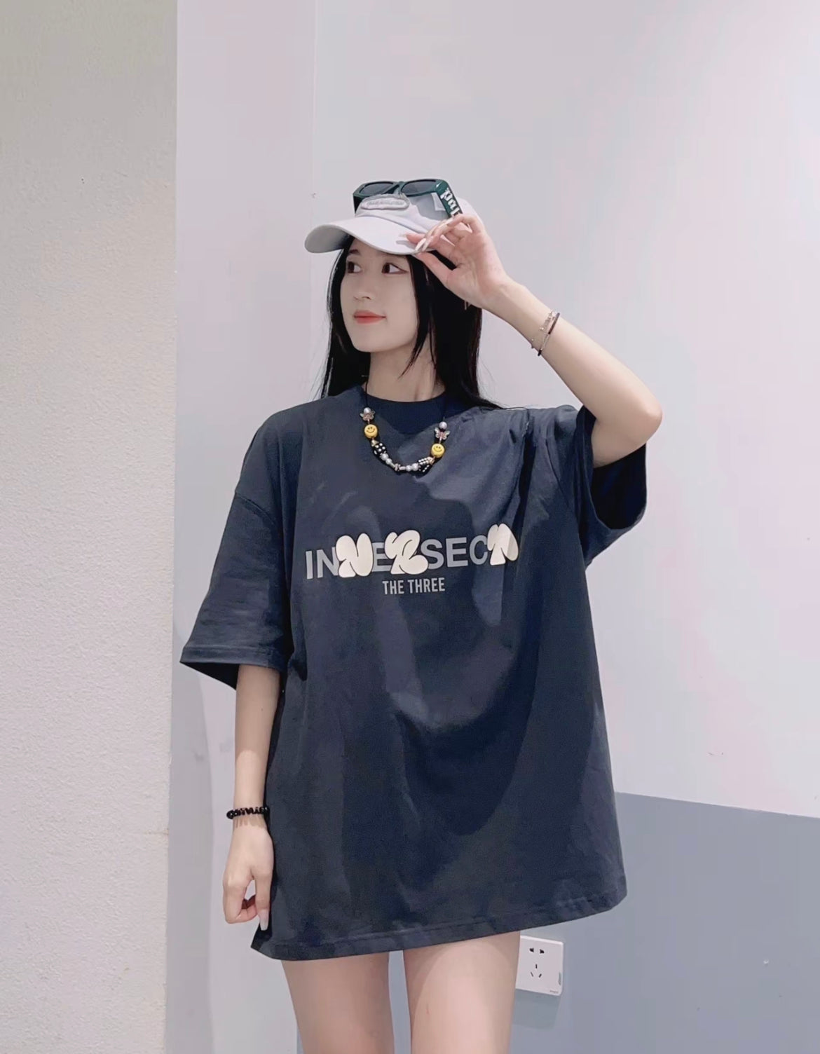 Innersect Kaws Wording Oversized Tee
