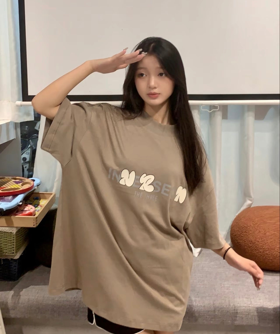 Innersect Kaws Wording Oversized Tee
