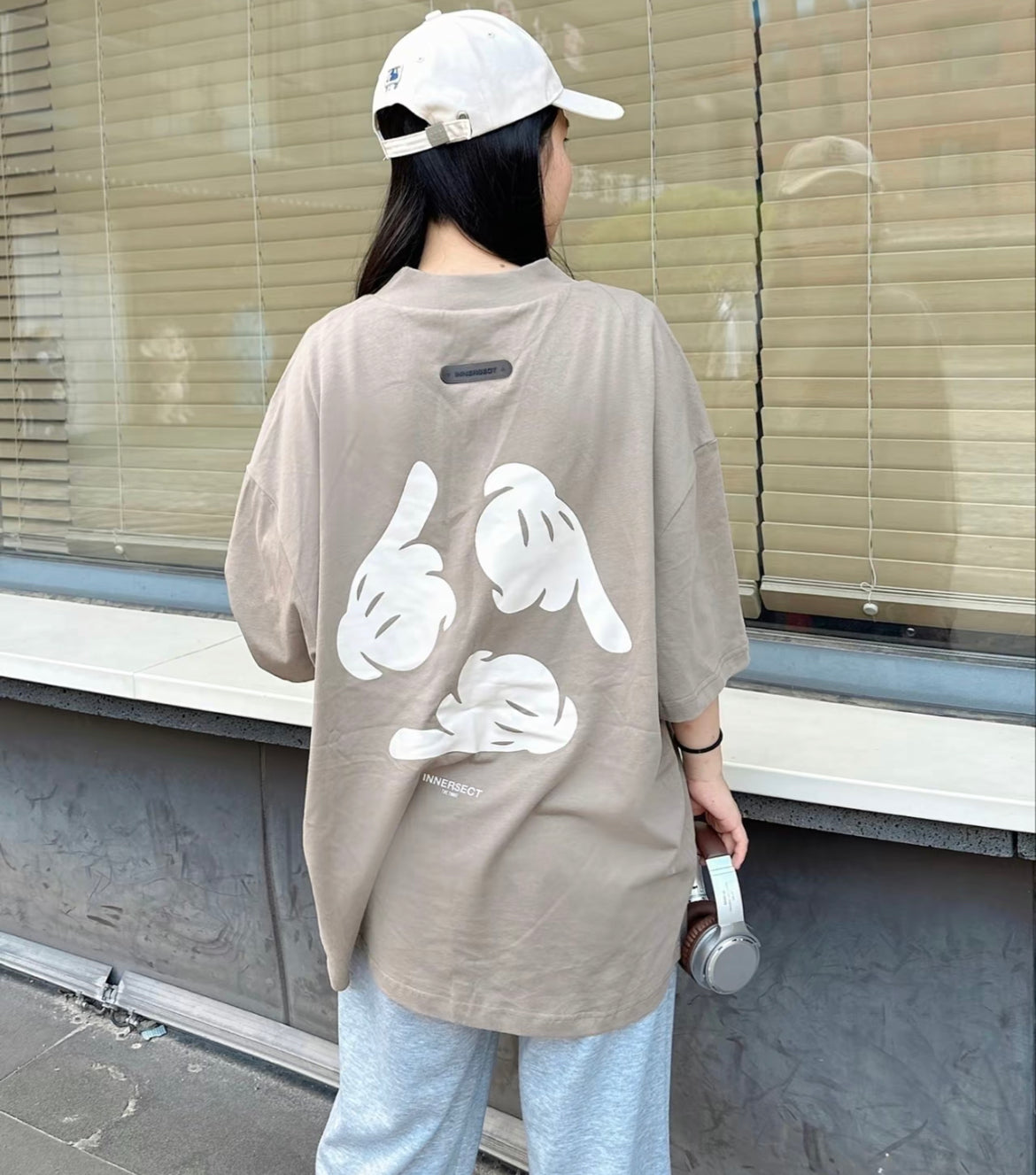 Innersect Kaws Wording Oversized Tee