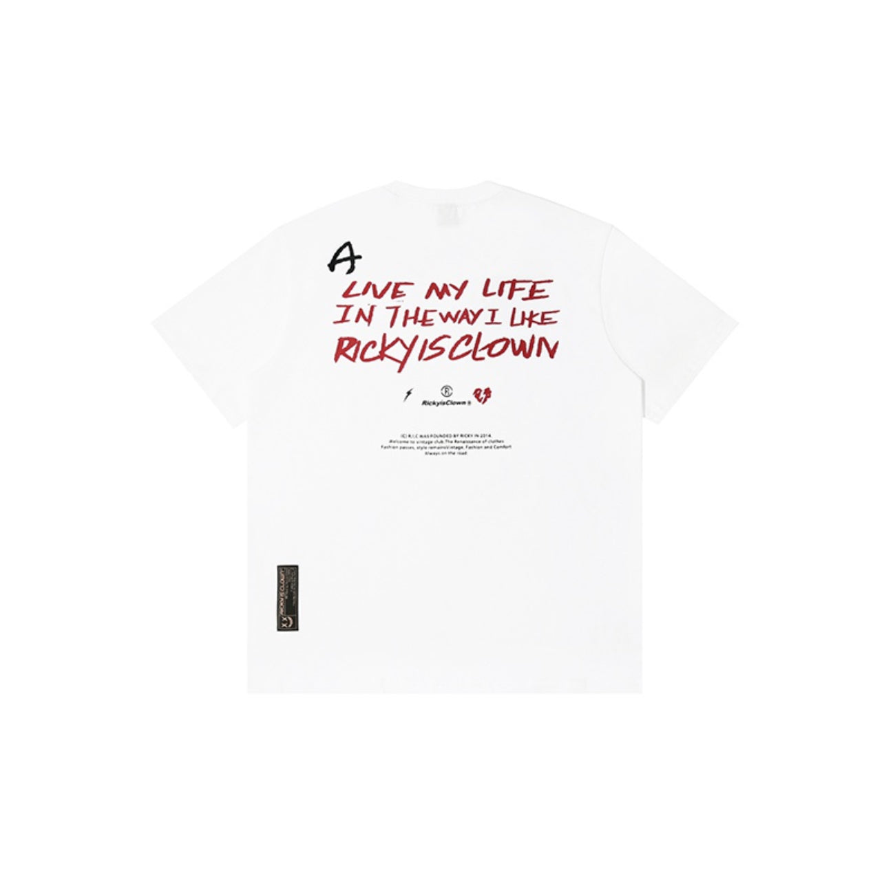 RickyisClown Font Tee