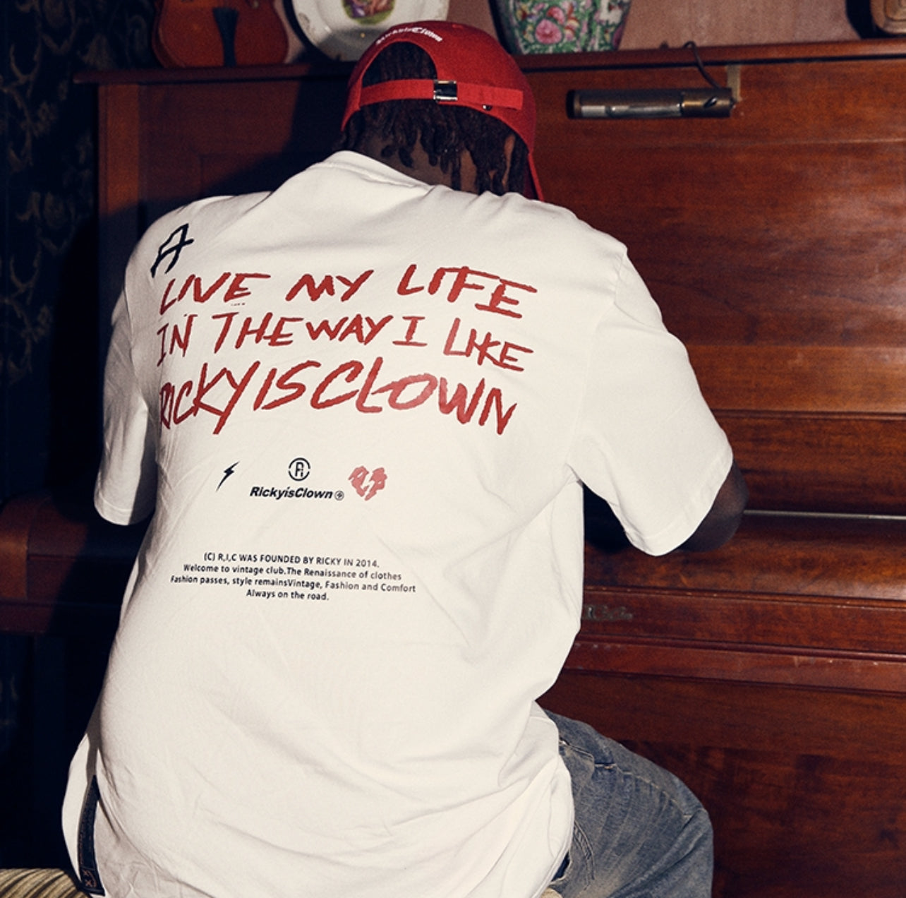 RickyisClown Font Tee
