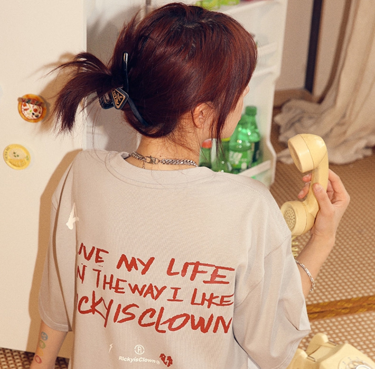 RickyisClown Font Tee