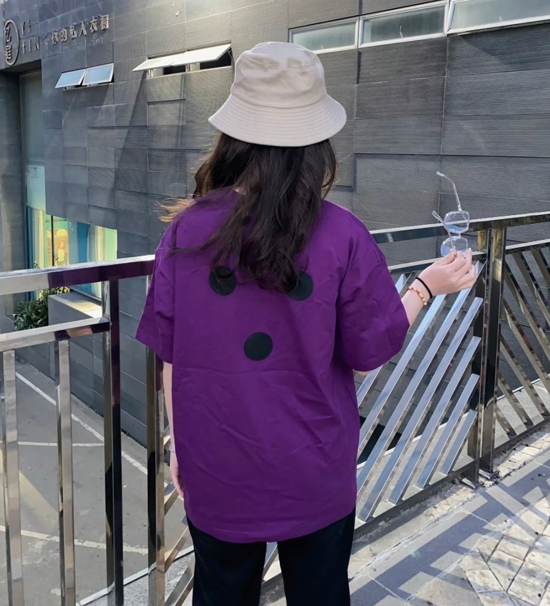 Innersect Logo. 3 Dot Oversized Tee