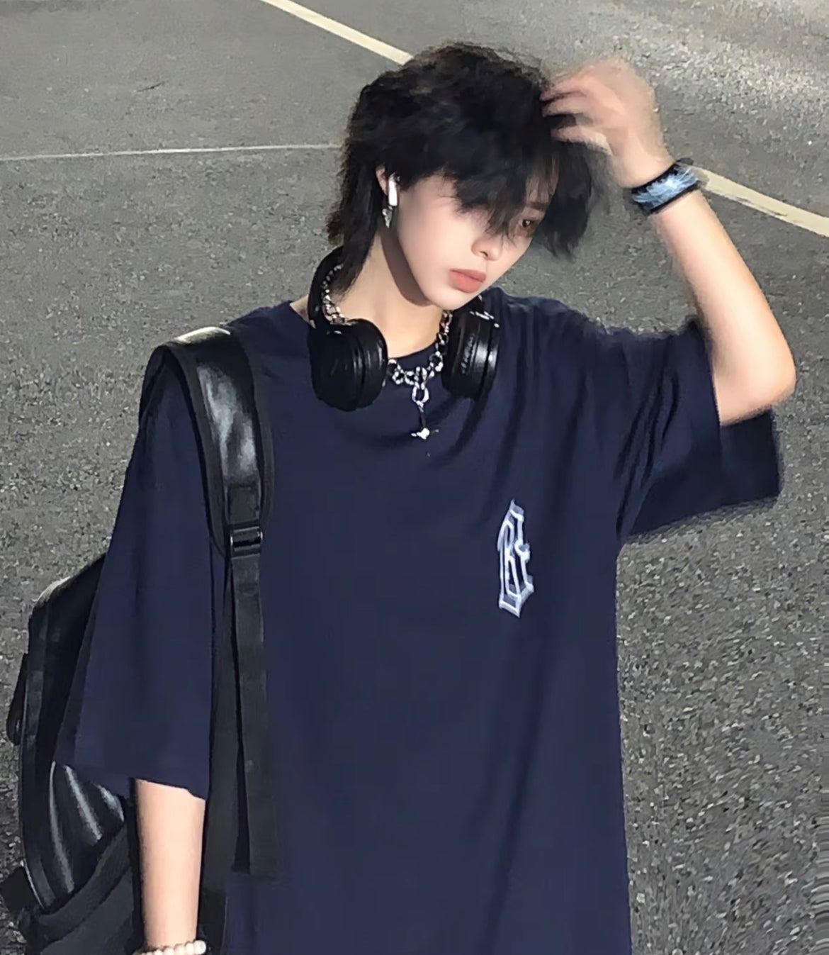 Boneless illusion Oversized Tee