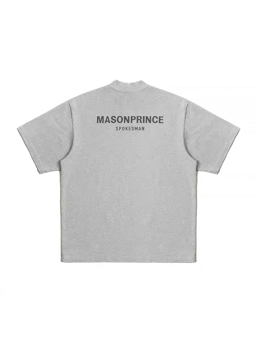Masonprince 3M Reflective Small Logo Oversized Tee