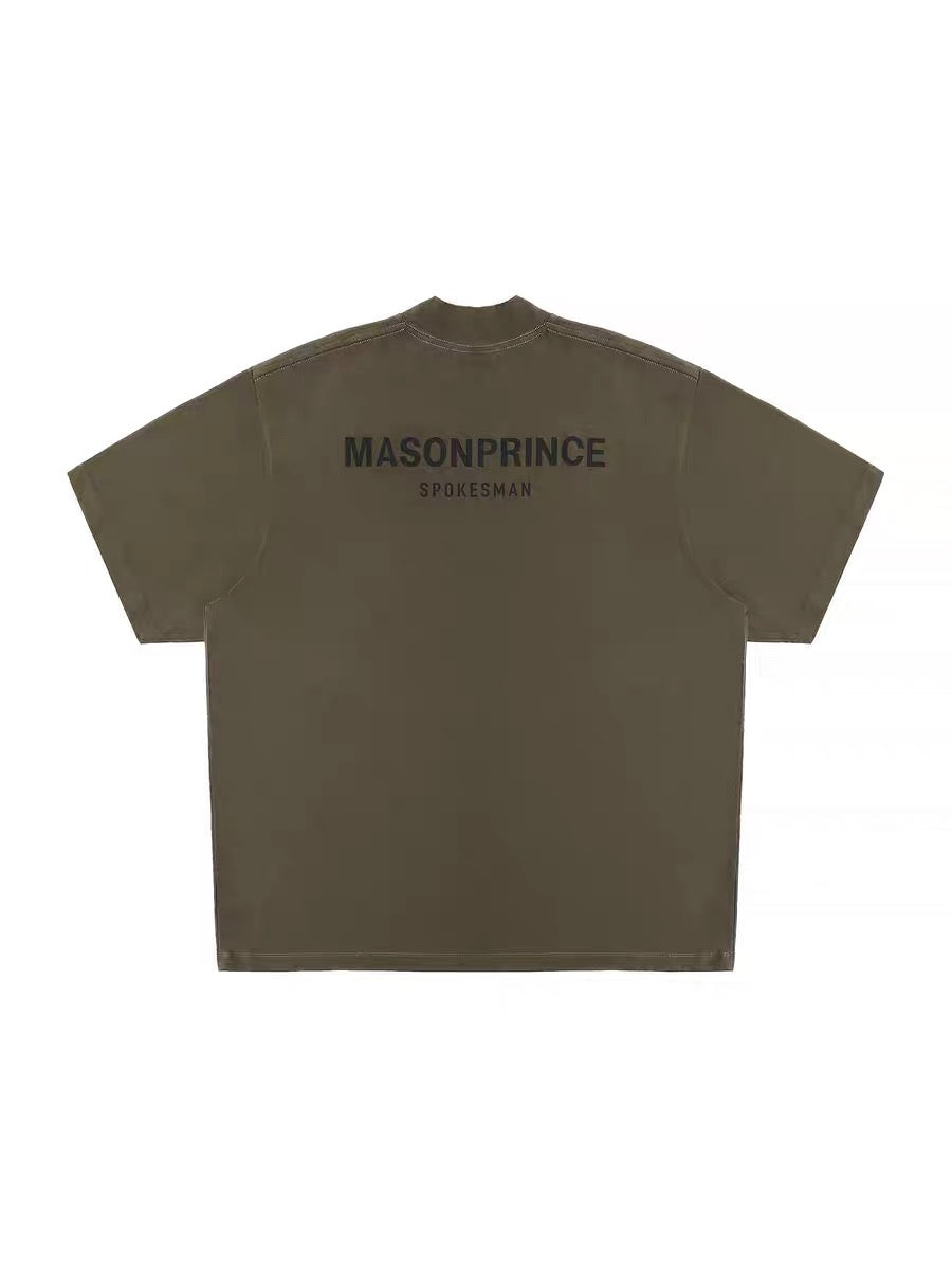 Masonprince 3M Reflective Small Logo Oversized Tee