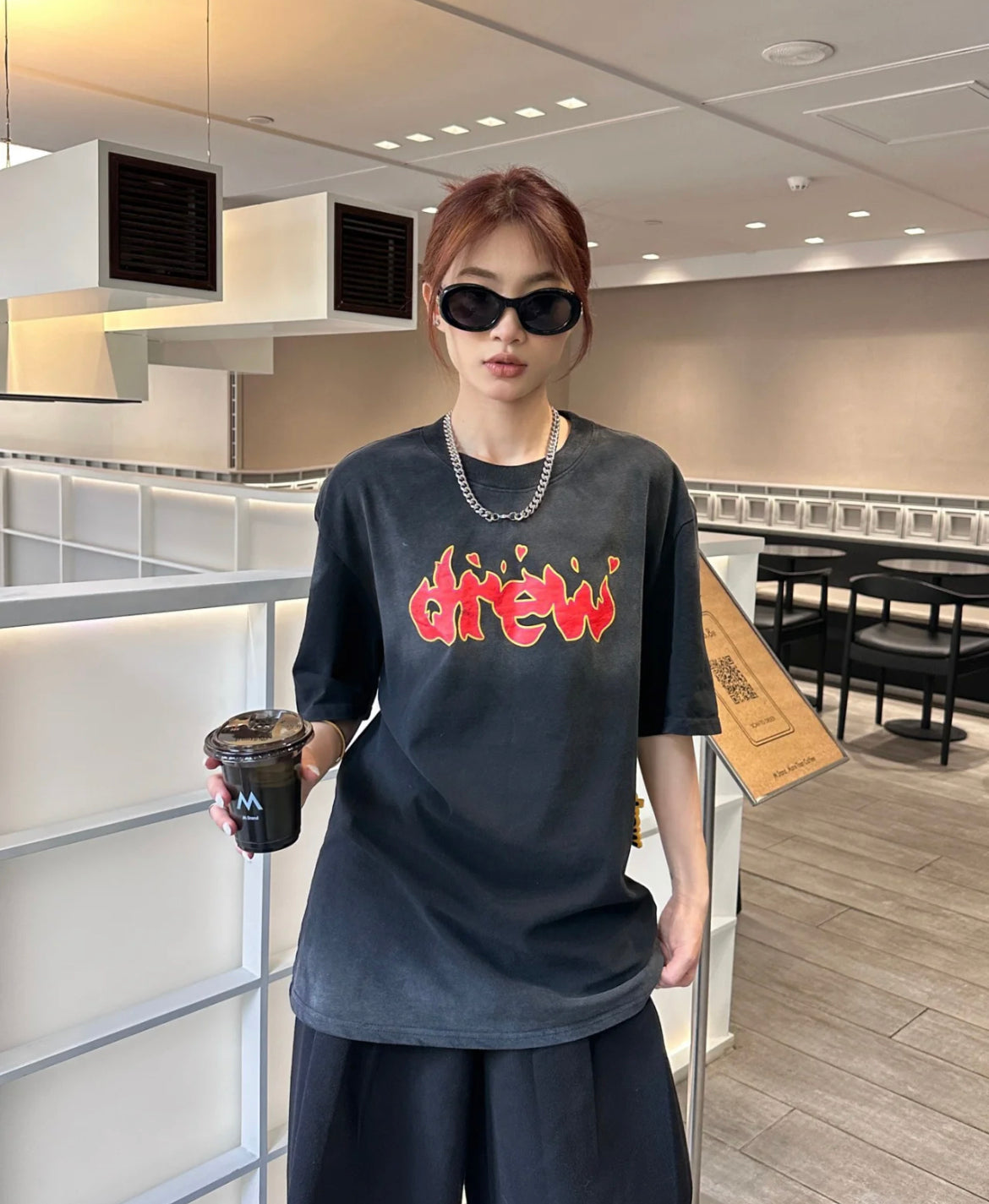 Drew House Flame Tee